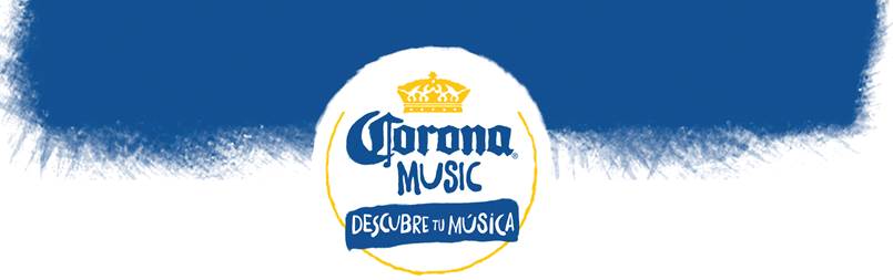 Corona Descubre tu musica Banner