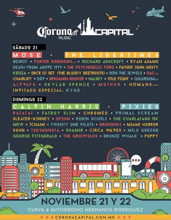 Corona Capital 2015 Cartel