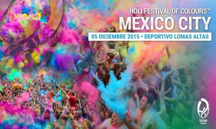 Holi Festival Colours Lomas Altas 2015