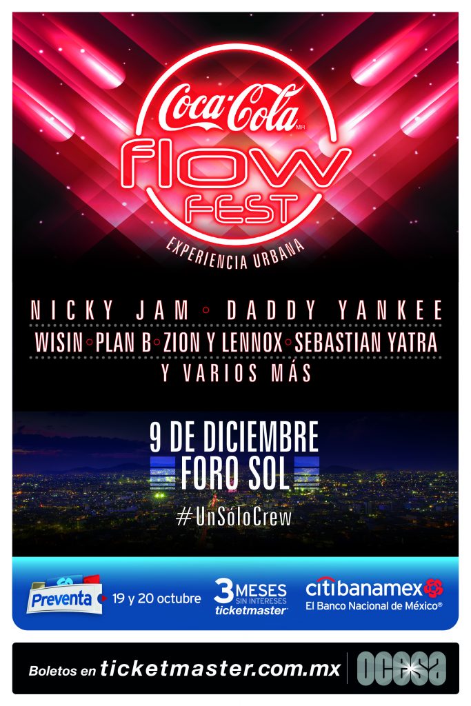 COCA-COLA FLOW FEST LLEGA AL FORO SOL - Endorfina Cultural