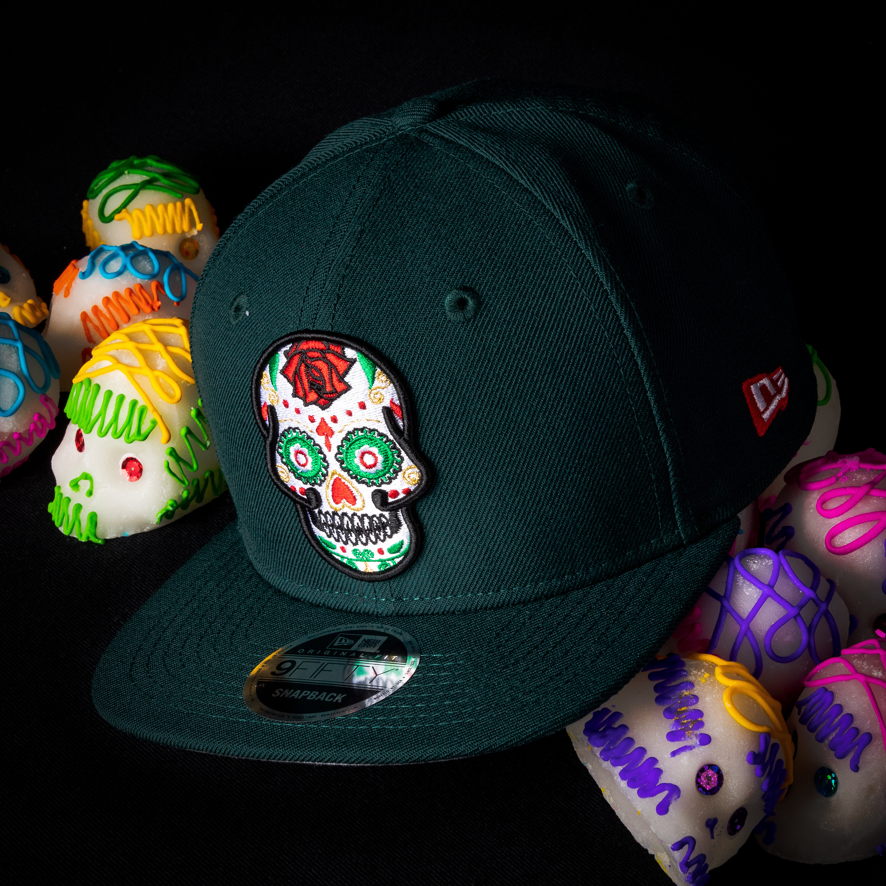 Gorra New Era Dia De Muertos Outlet, 56 