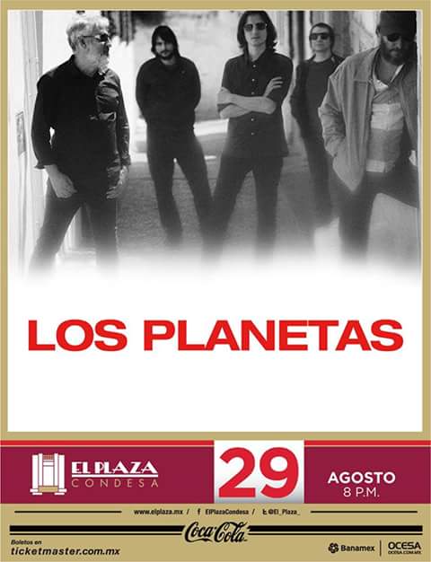 Los Planetas Cartel Plaza Condesa