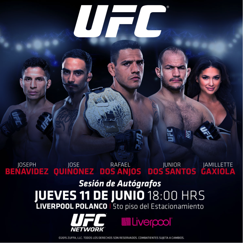 UFC en Mexico Liverpool