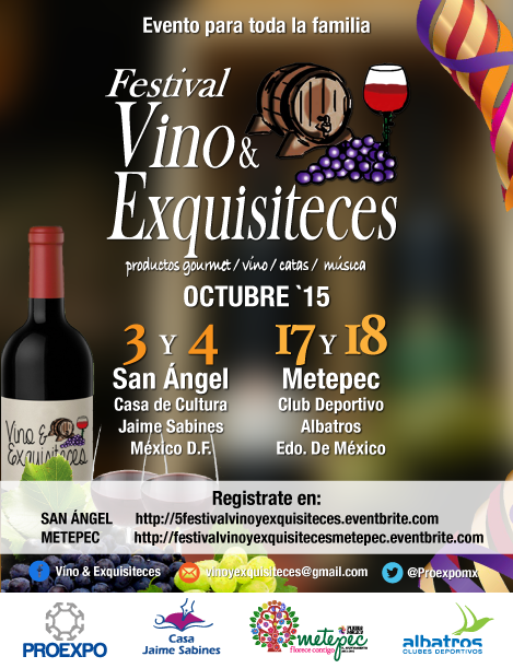 Festival Vino y Exquisiteces 2015