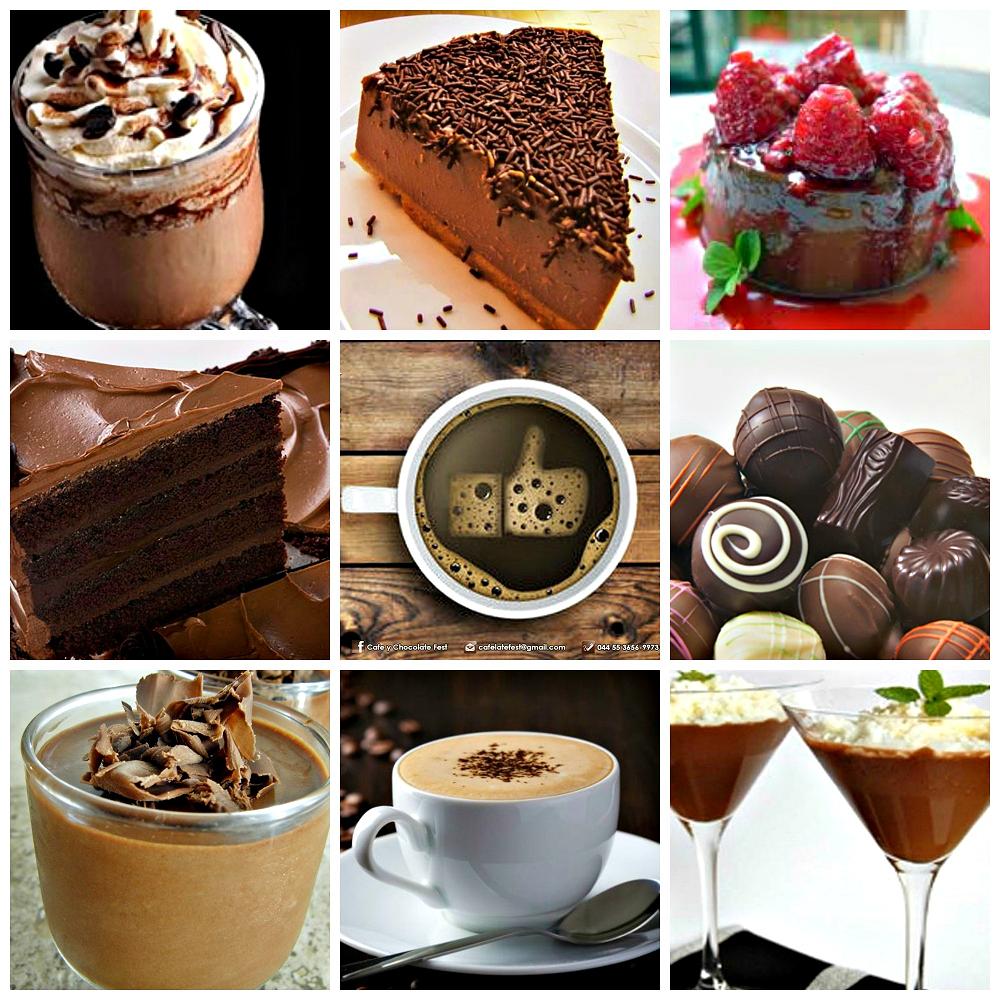 Collage Postres Chocolate