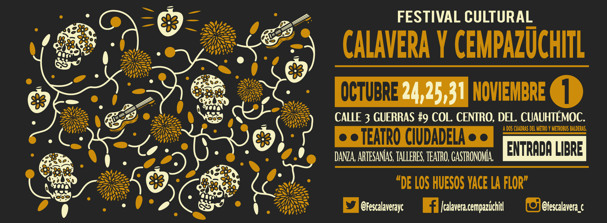 Festival Cultural Calavera y Cempazuchitl 2015