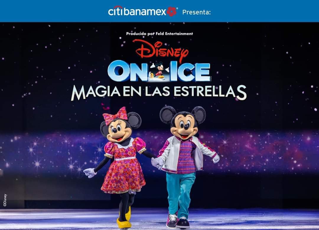 Disney On Ice Magia en las Estrellas se presentará en la Ciudad de México.